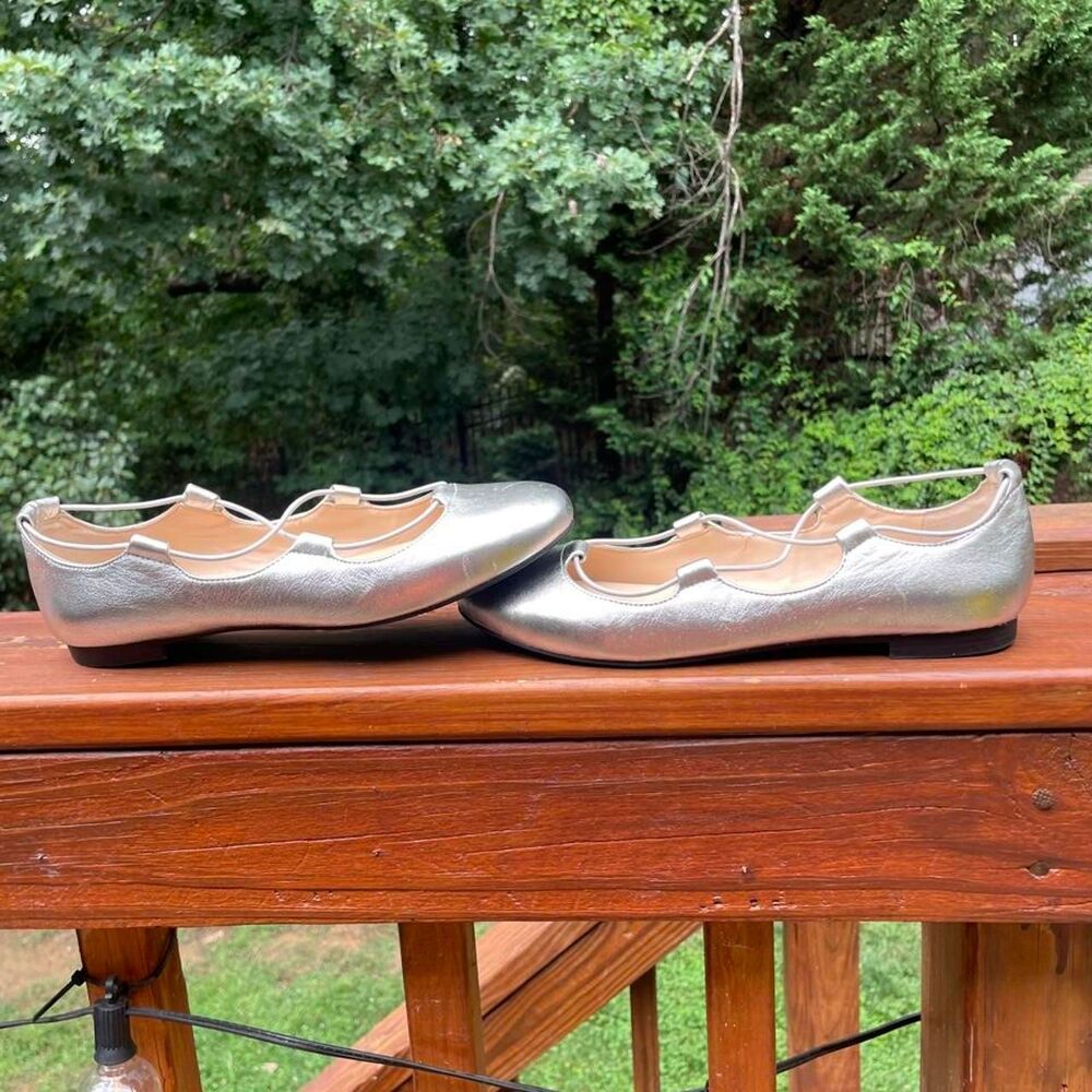 Vince Camuto Women's 6 Silver Ballet shoes